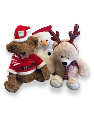Christmas Themed Plush Animal